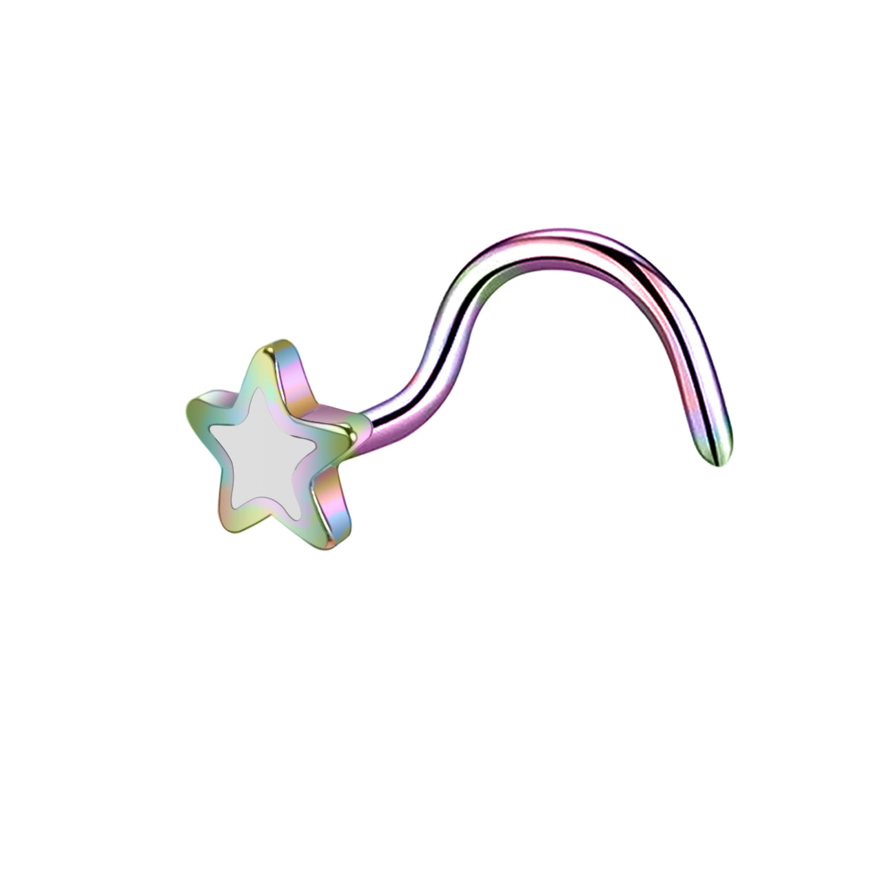 20g-rainbow-star-nose-rings-piercing-nose-bone-l-shape-curve-nose-studs