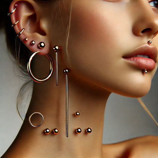 How to Style Stacked Lobe and Flat Helix Piercings