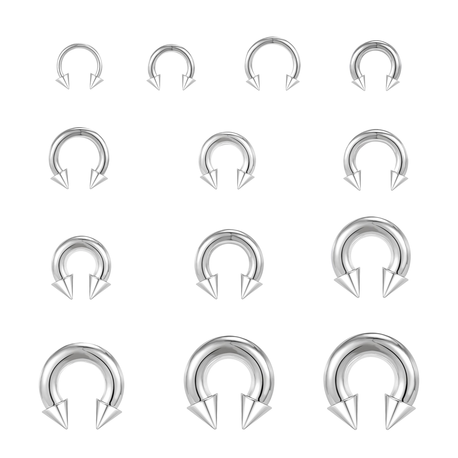 ZS | BCR Nose Septum Rings | Horseshoe Piercings | Cartilage Helix Earrings | Lip Piercing ZS Body Jewelry ZS | BCR Nose Septum Rings | Horseshoe Piercings | Cartilage Helix Earrings | Lip Piercing ZS Body Jewelry