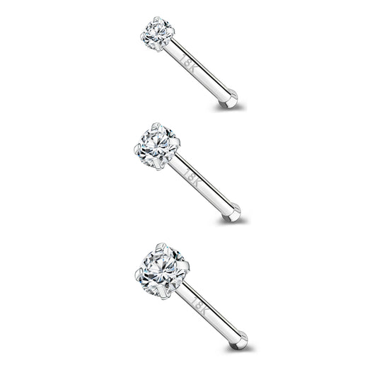 20G-White-Zircon-Nose-Studs-Piercing-Nose-Bone-Shape-Nose-Rings-18K-Plated-Nostril-Piercing