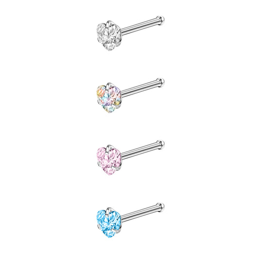 4-Pcs-Set-20G-Heart-Zircon-Nose-Studs-Piercing-Nose-Bone-Shape-Nose-Rings-Stainless-Steel-Nostril Piercing