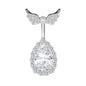 14G Double Wing Belly Navel Rings Cubic Zirconia Belly Button Rings