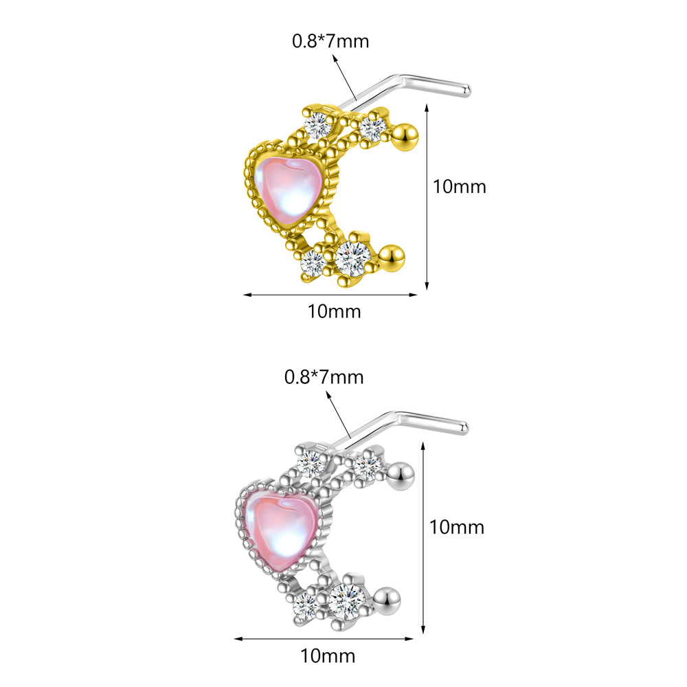 20G-White-Zircon-Nose-Studs-Piercing-Pink-Heart-L-Shape-Nose-Rings-Gold-Silver-Plated-Nostril-Piercing