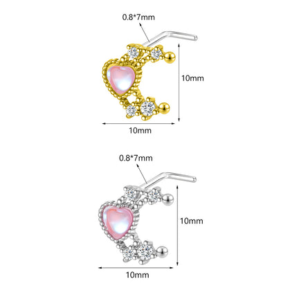 20G-White-Zircon-Nose-Studs-Piercing-Pink-Heart-L-Shape-Nose-Rings-Gold-Silver-Plated-Nostril-Piercing