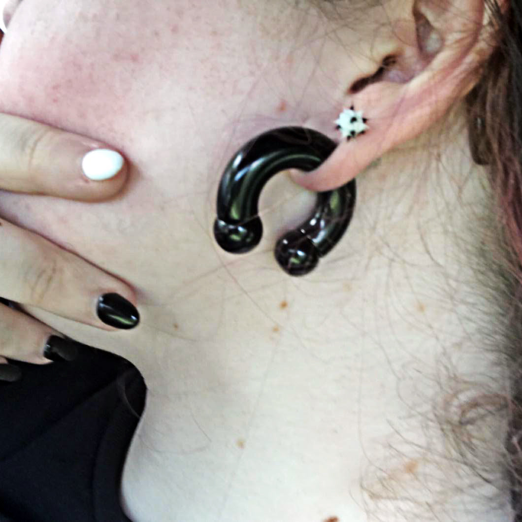 1Pc Punk C Shape Steel Lip Ring Horseshoe Lip Ring puncture Hook Clip  Earrings Septum No Allergic Body Piercing Jewelry Lip Rings | Lazada PH
