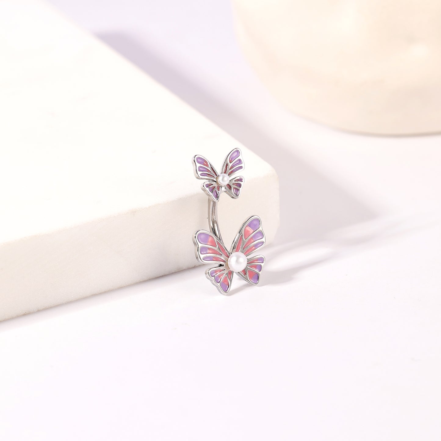 14G-Purple-Pink-Butterfly-Copper-Alloy-Belly-Rings-Pearl-Navel-Piercing-Stainless-Steel-Belly-Navel-Button-Rings