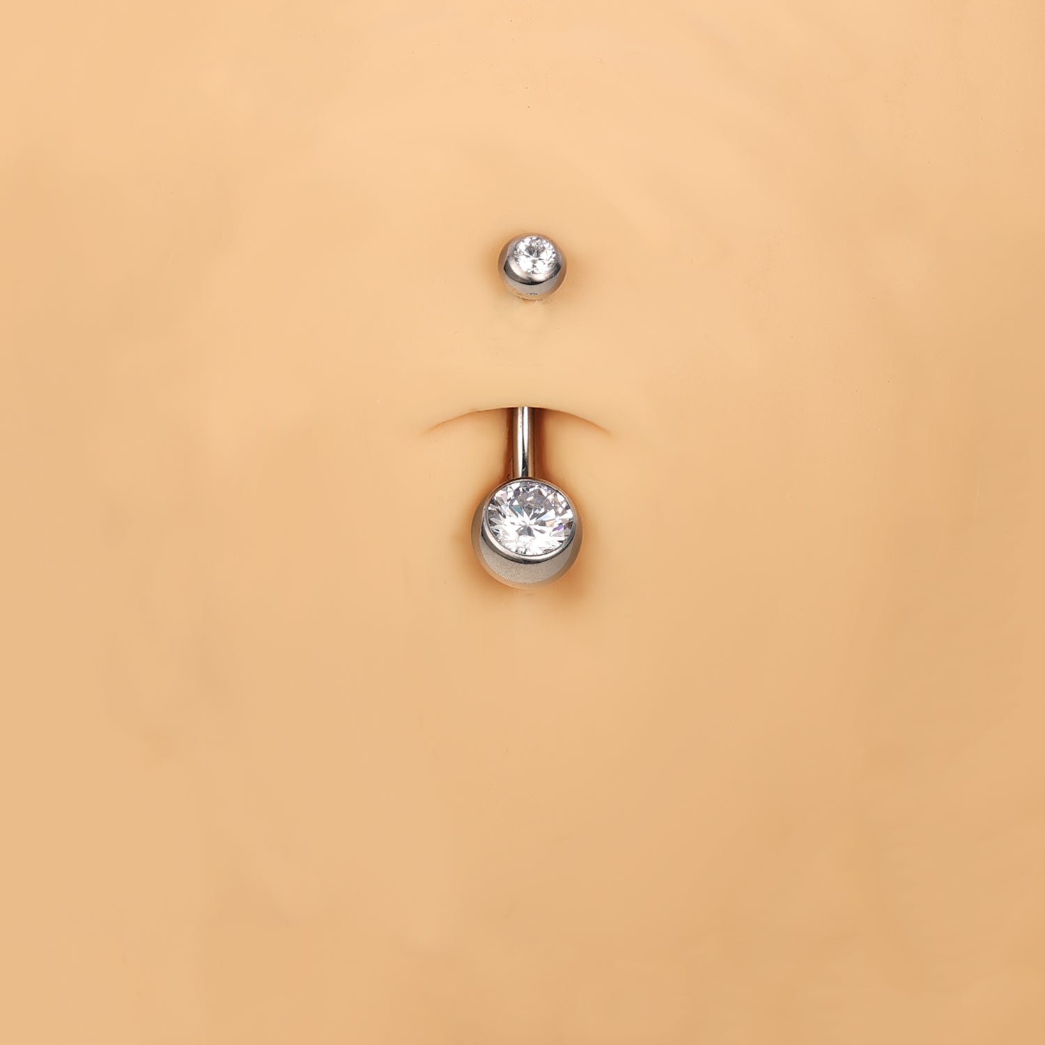 14G Crystal Belly Navel Rings Internal Thread Belly Button Rings Barbell Jewelry