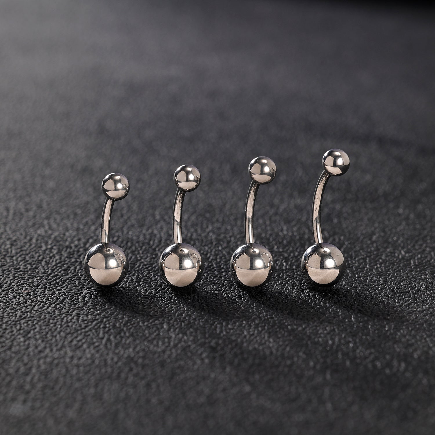 14G G23 Titanium Belly Navel Rings Curved Barbell Belly Button Rings