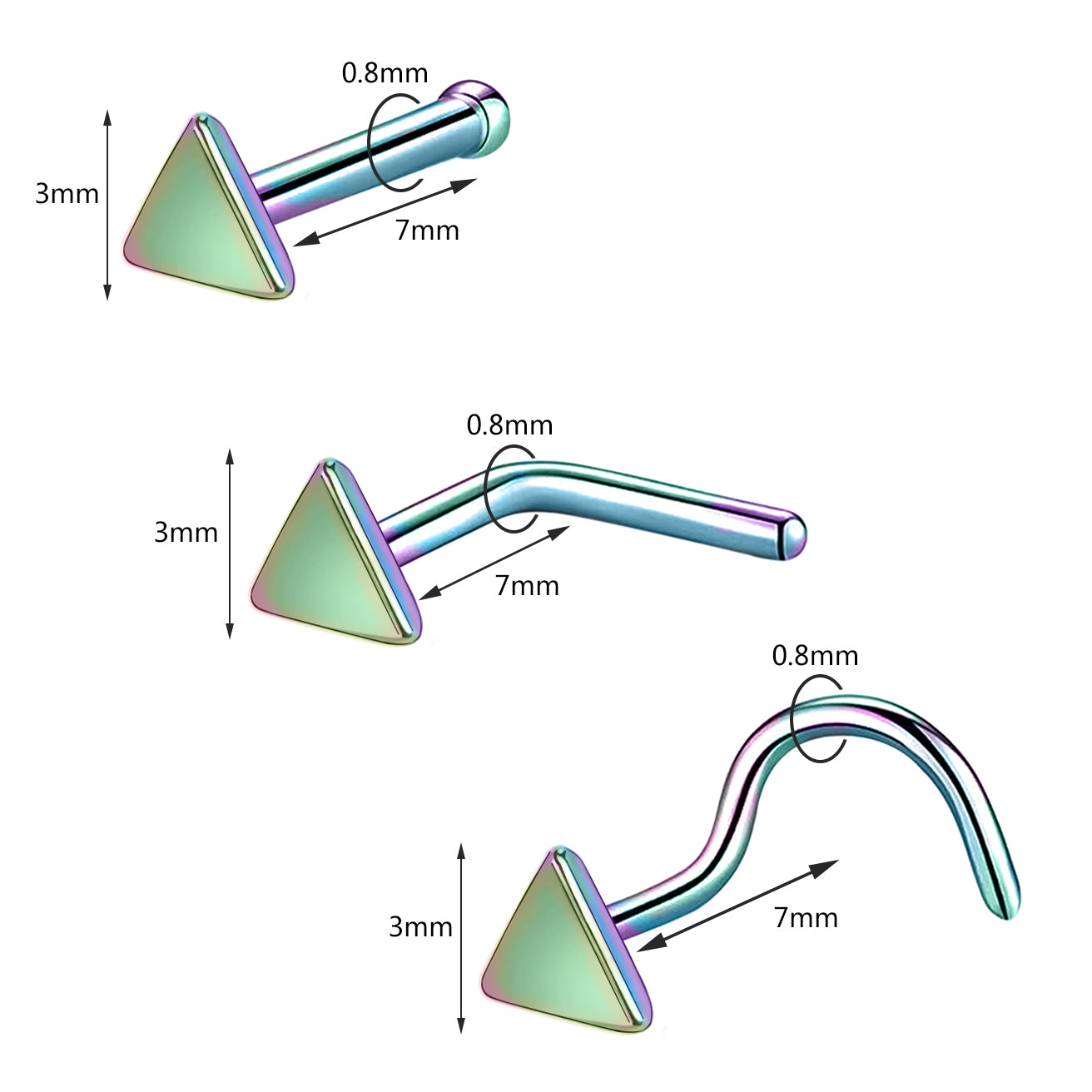20G-Triangle-Nose-Studs-Piercing-Nose-Bone-Shape-L-Shape-Crokscrew-Nose-Rings-Stainless-Steel-Nostril-Piercing