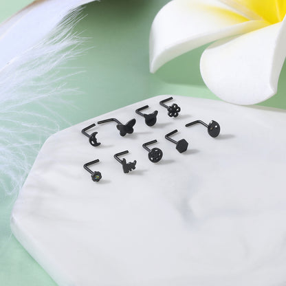 20G-Black-Cat-Nose-Studs-Piercing-Nose-Bone-Shape-L-Shape-Crokscrew-Nose-Rings-Stainless-Steel-Nostril-Piercing