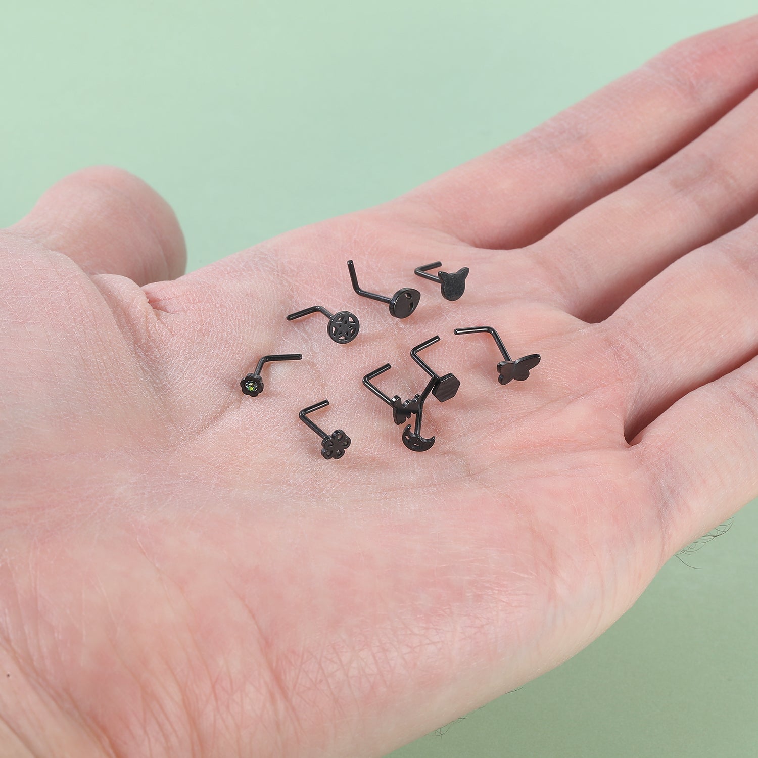 20G-Black-Moon-Triangle-Nose-Studs-Piercing-Nose-Bone-Shape-L-Shape-Crokscrew-Nose-Rings-Stainless-Steel-Nostril-Piercing