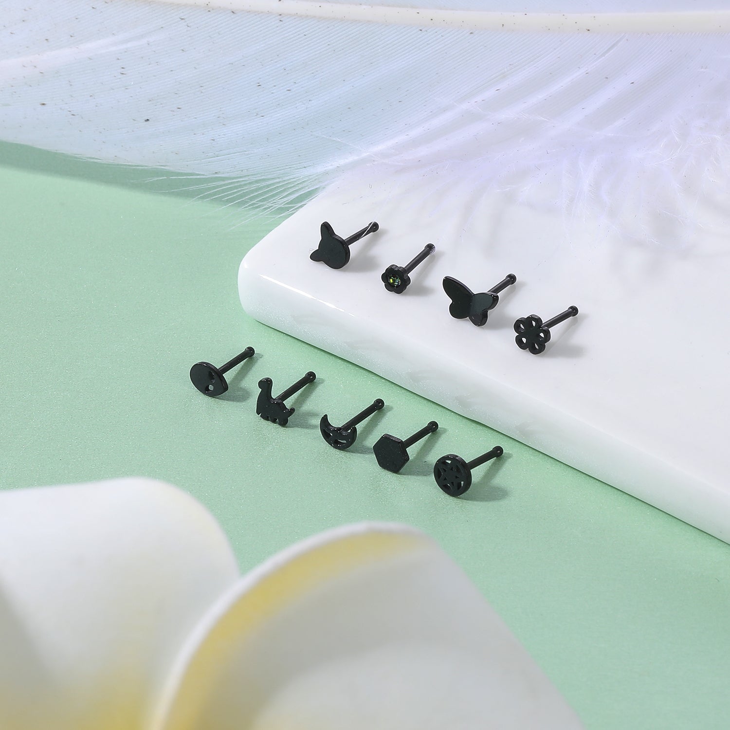 20G-Black-Cat-Nose-Studs-Piercing-Nose-Bone-Shape-L-Shape-Crokscrew-Nose-Rings-Stainless-Steel-Nostril-Piercing