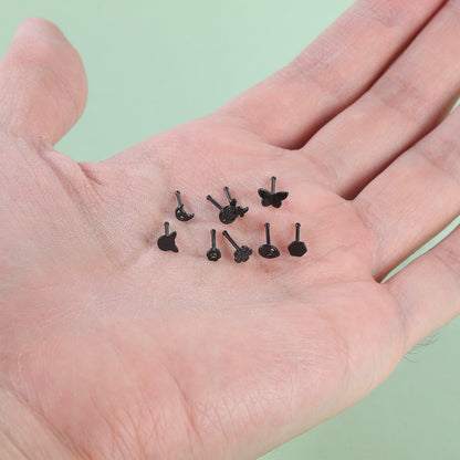 20G-Black-Butterfly-Nose-Studs-Piercing-Nose-Bone-Shape-L-Shape-Crokscrew-Nose-Rings-Stainless-Steel-Nostril-Piercing