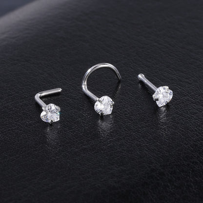 4-Pcs-Set-20G-Heart-Zircon-Nose-Studs-Piercing-L-Shape-Nose-Rings-Stainless-Steel-Nostril Piercing