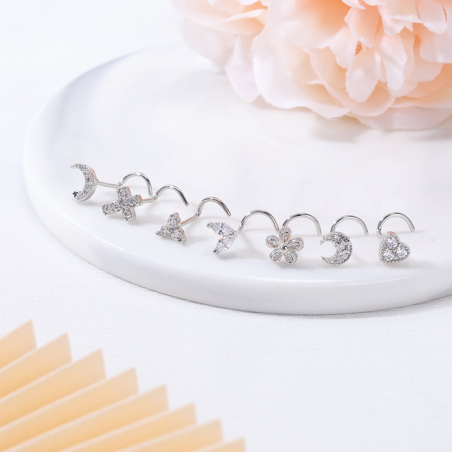 20G-Heart-White-Crystal-Nose-Studs-Piercing-Crokscrew-Nose-Rings-Stainless-Steel-Nostril-Piercing