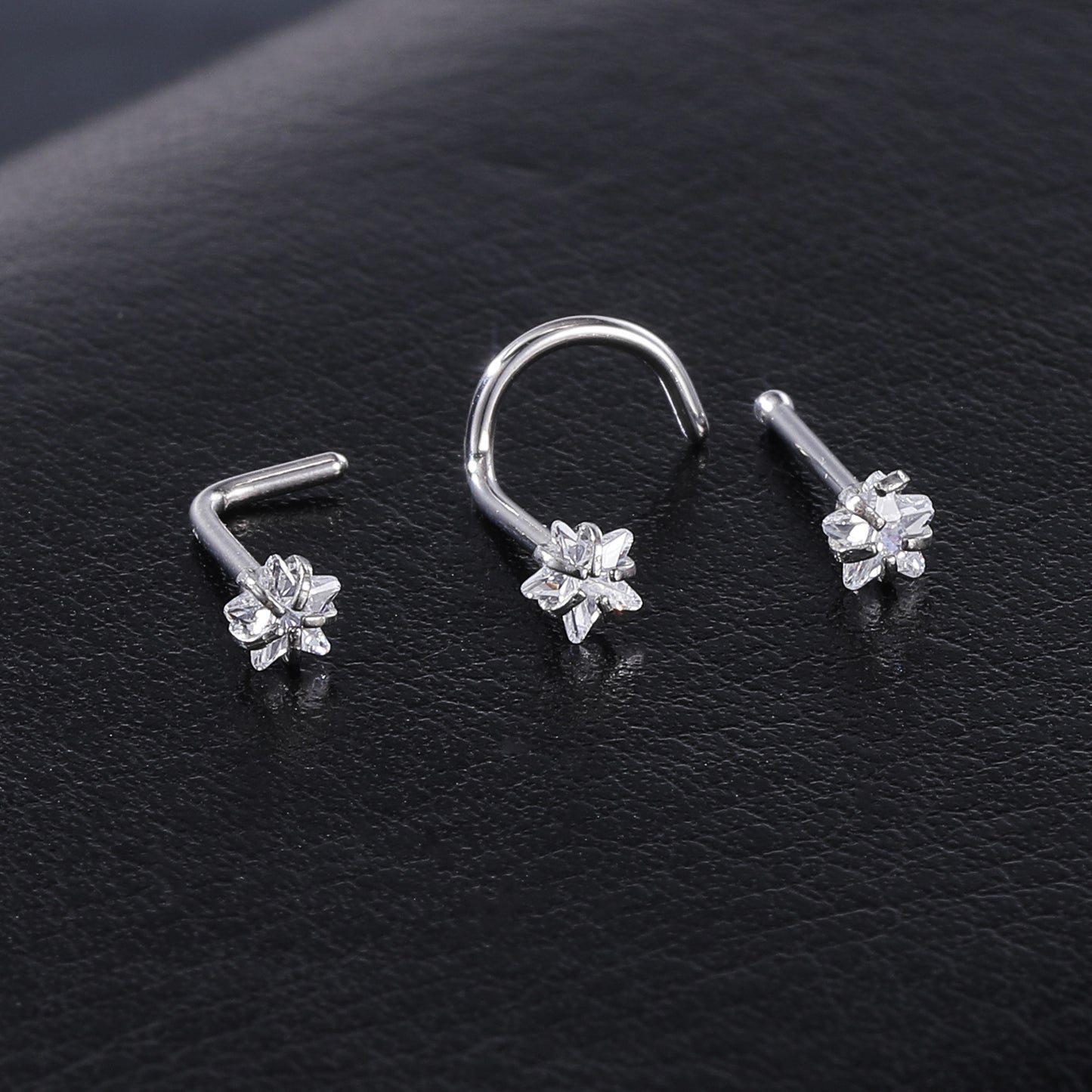 4-Pcs-Set-20G-Star-Zircon-Nose-Studs-Piercing-Nose-Bone-Shape-Nose-Rings-Stainless-Steel-Nostril-Piercing