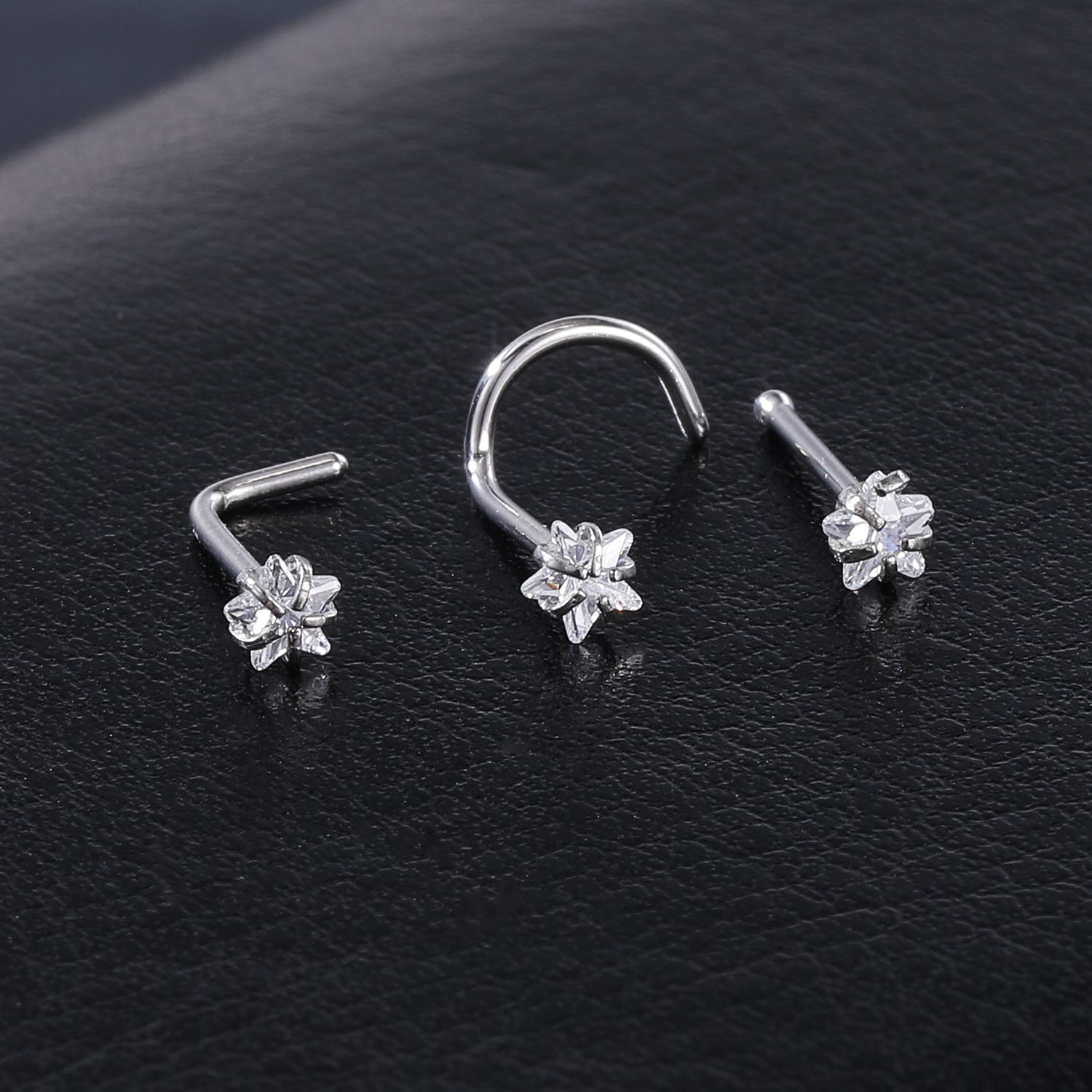 4-Pcs-Set-20G-Heart-Zircon-Nose-Studs-Piercing-L-Shape-Nose-Rings-Stainless-Steel-Nostril Piercing