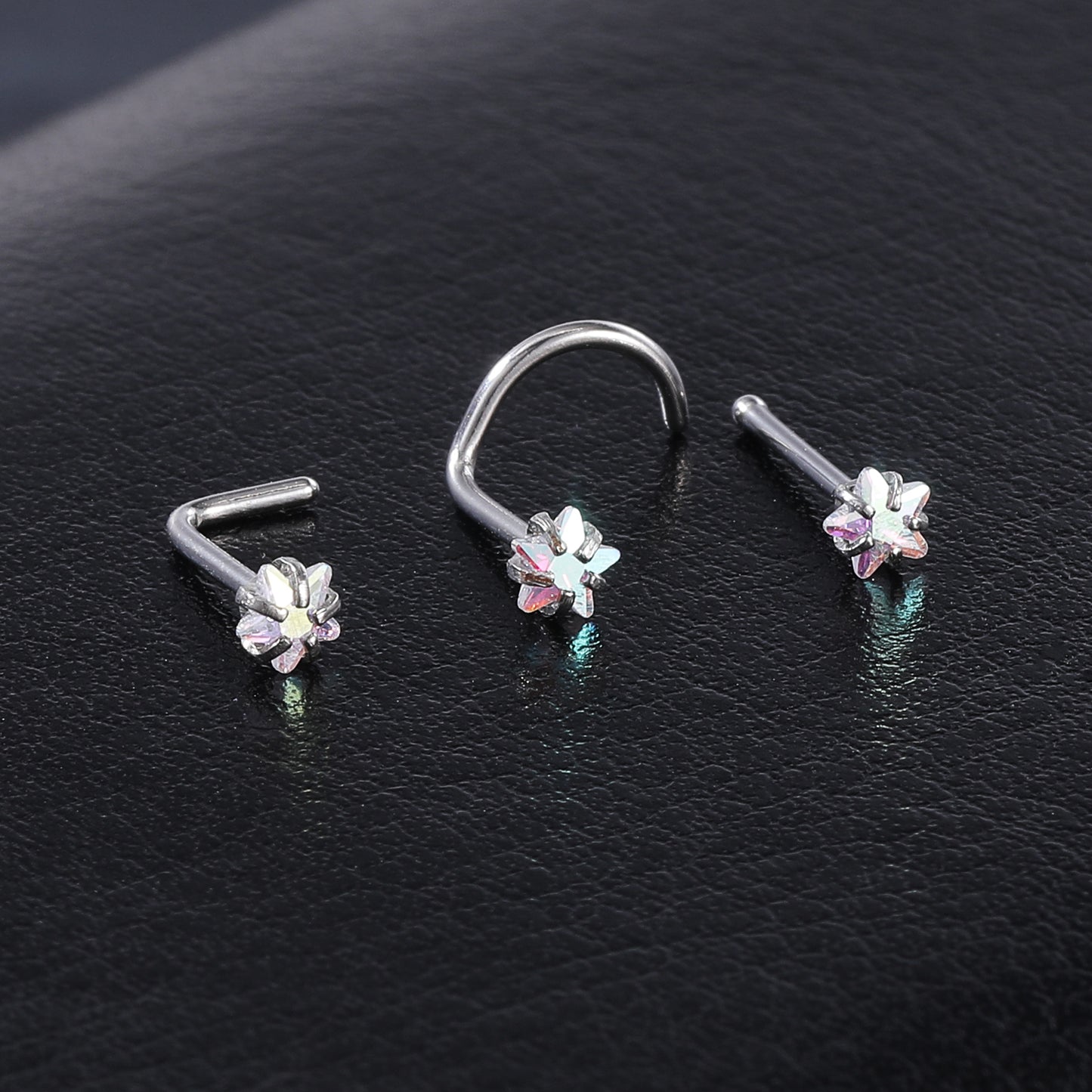 4-Pcs-Set-20G-Star-Zircon-Nose-Studs-Piercing-Nose-Bone-Shape-Nose-Rings-Stainless-Steel-Nostril-Piercing