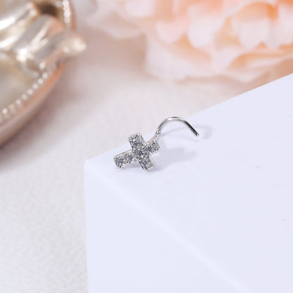 20G-Cross-White-Crystal-Nose-Studs-Piercing-Crokscrew-Nose-Rings-Stainless-Steel-Nostril-Piercing