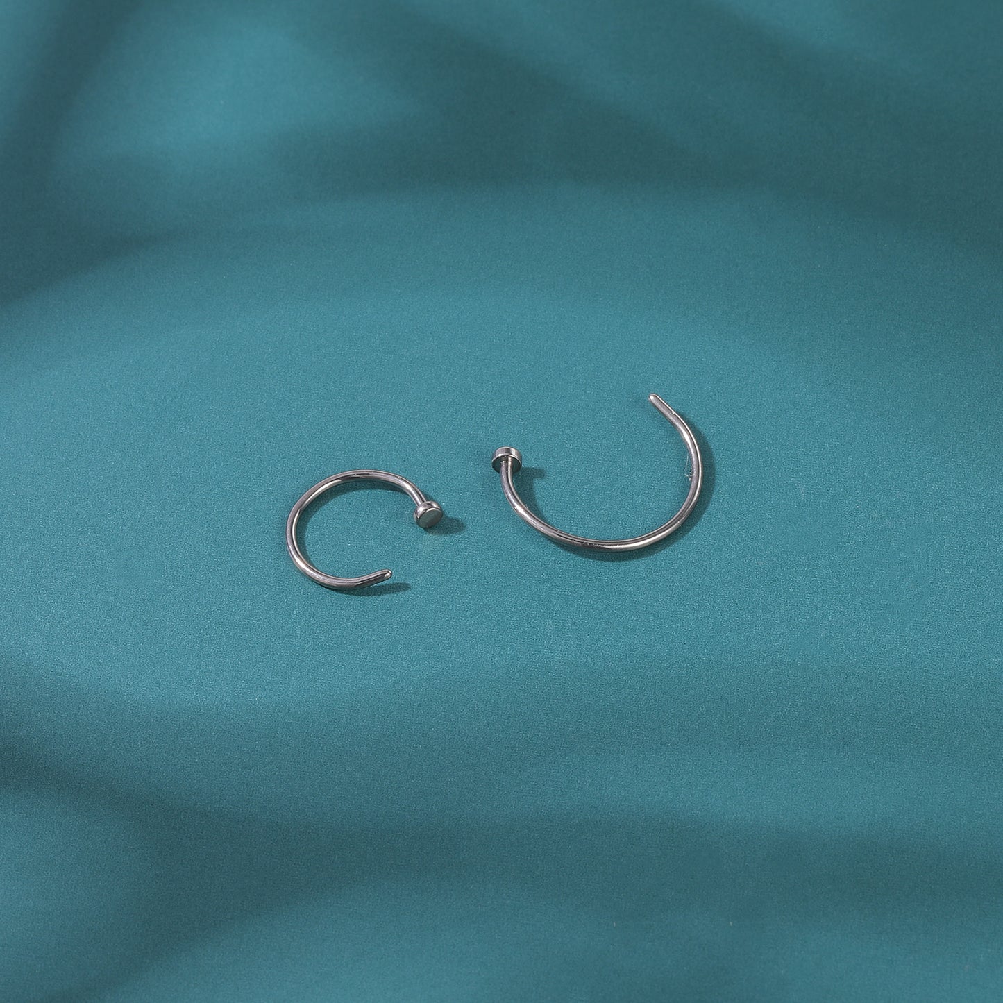 20g G23 TItanium Nose Ring U-Shaped Septum Ring Piercing Jewelry