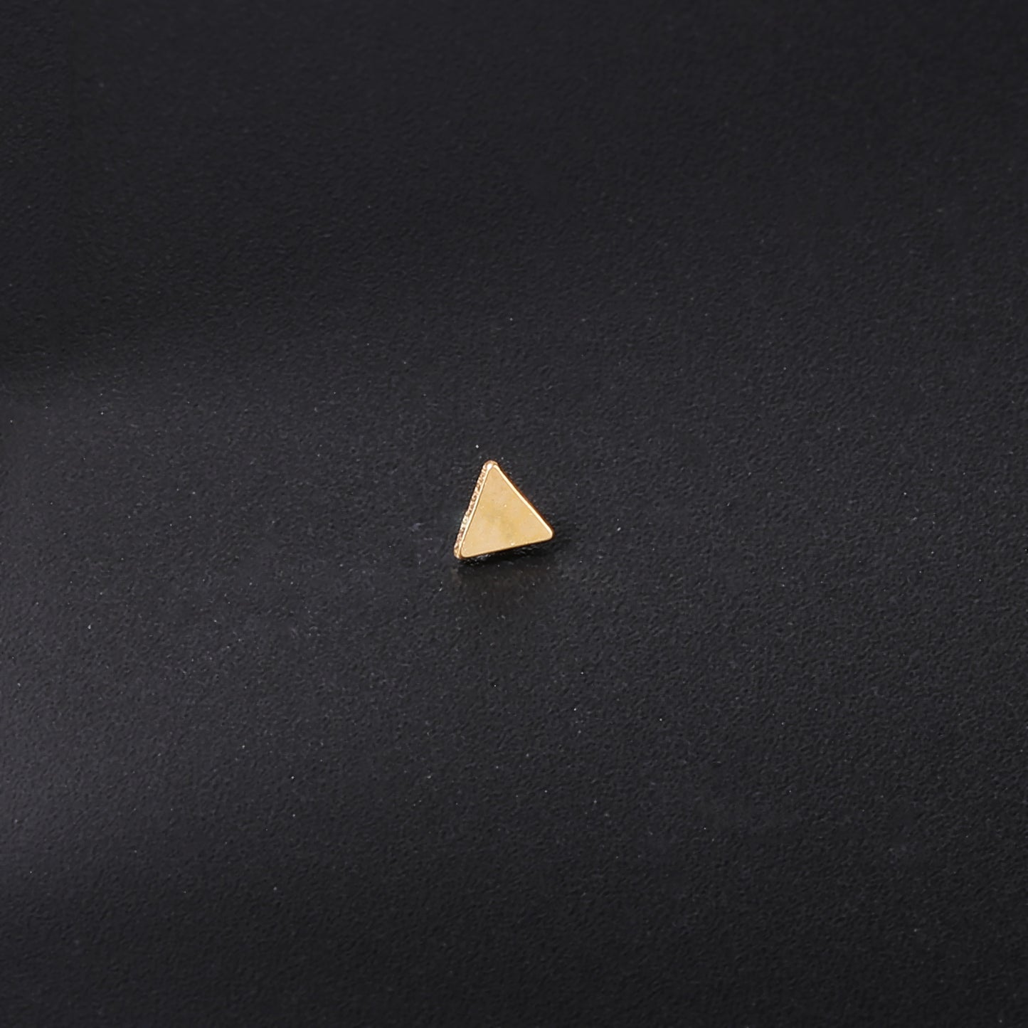 4pcs Triangle Dermal Anchor Tops Surgical Steel Internally Threaded Skin Diver Piercings