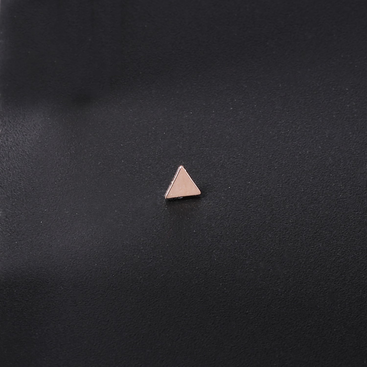 4pcs Triangle Dermal Anchor Tops Surgical Steel Internally Threaded Skin Diver Piercings