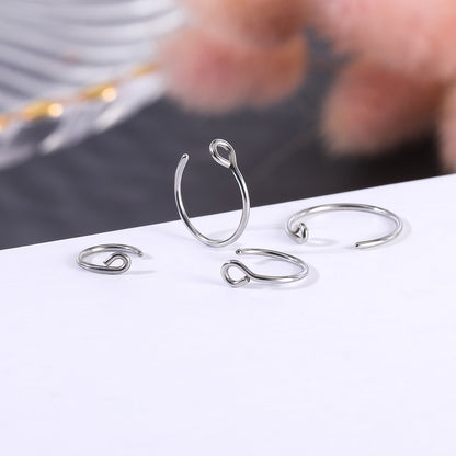 4-Pcs-Set-20G-Open-End-Nose-Rings-U-Shaped-Nose-Piercing-Stainless-Steel-Nostril-Rings-Piercing