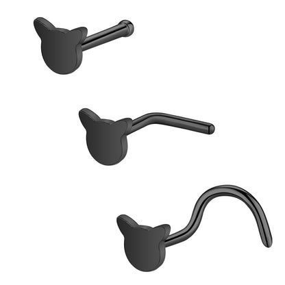 20G-Black-Cat-Nose-Studs-Piercing-Nose-Bone-Shape-L-Shape-Crokscrew-Nose-Rings-Stainless-Steel-Nostril-Piercing