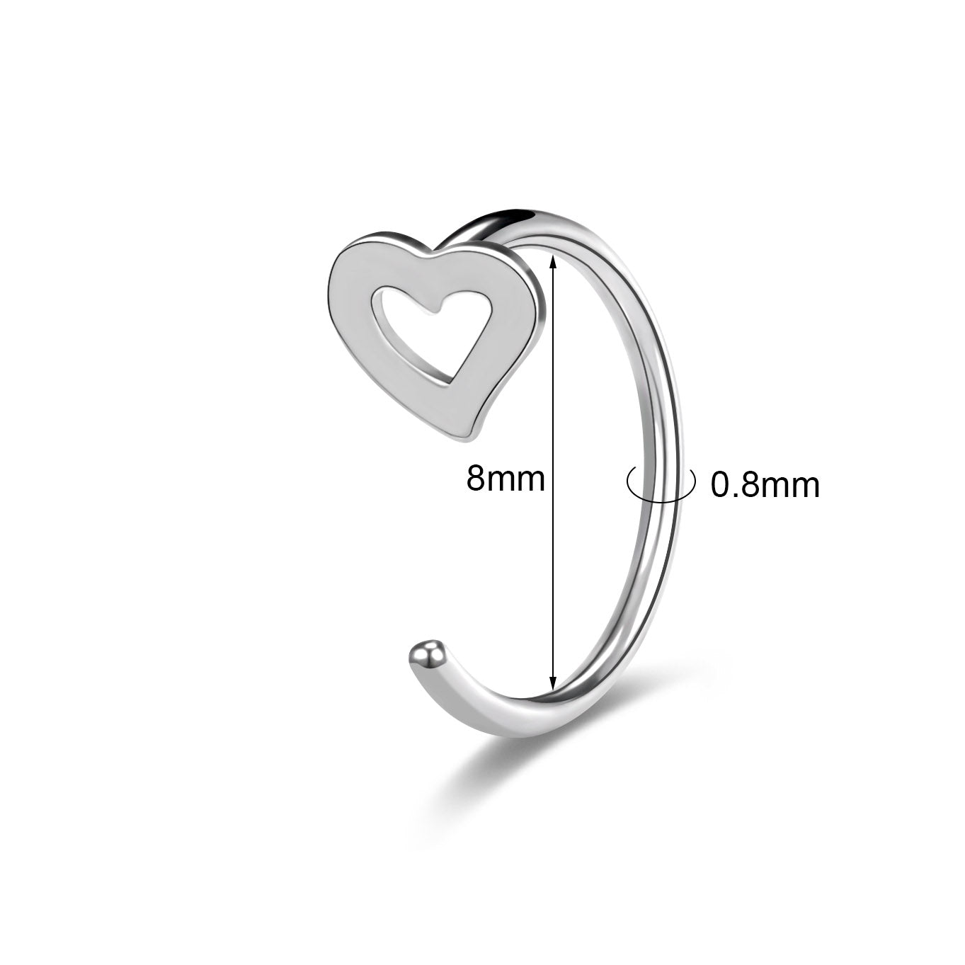 20G-Silver-Hollow-Heart-Nose-Ring-C-Shaped-Nose-Stud-Stainless-Steel-Nose-Rings-Piercing