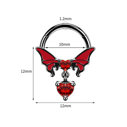 16G-Black-Red-Butterfly-Nose-Rings-Red-Zirconal-Septum-Rings-Stainless-Steel-Ear-Cartilage-Helix-Tragus-Conch-Piercing