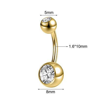 14G-925-Sterling-Silver-Belly-Rings-White-Zirconal-Navel-Ring-Piercing-Gold-Plated-Belly-Button-Rings