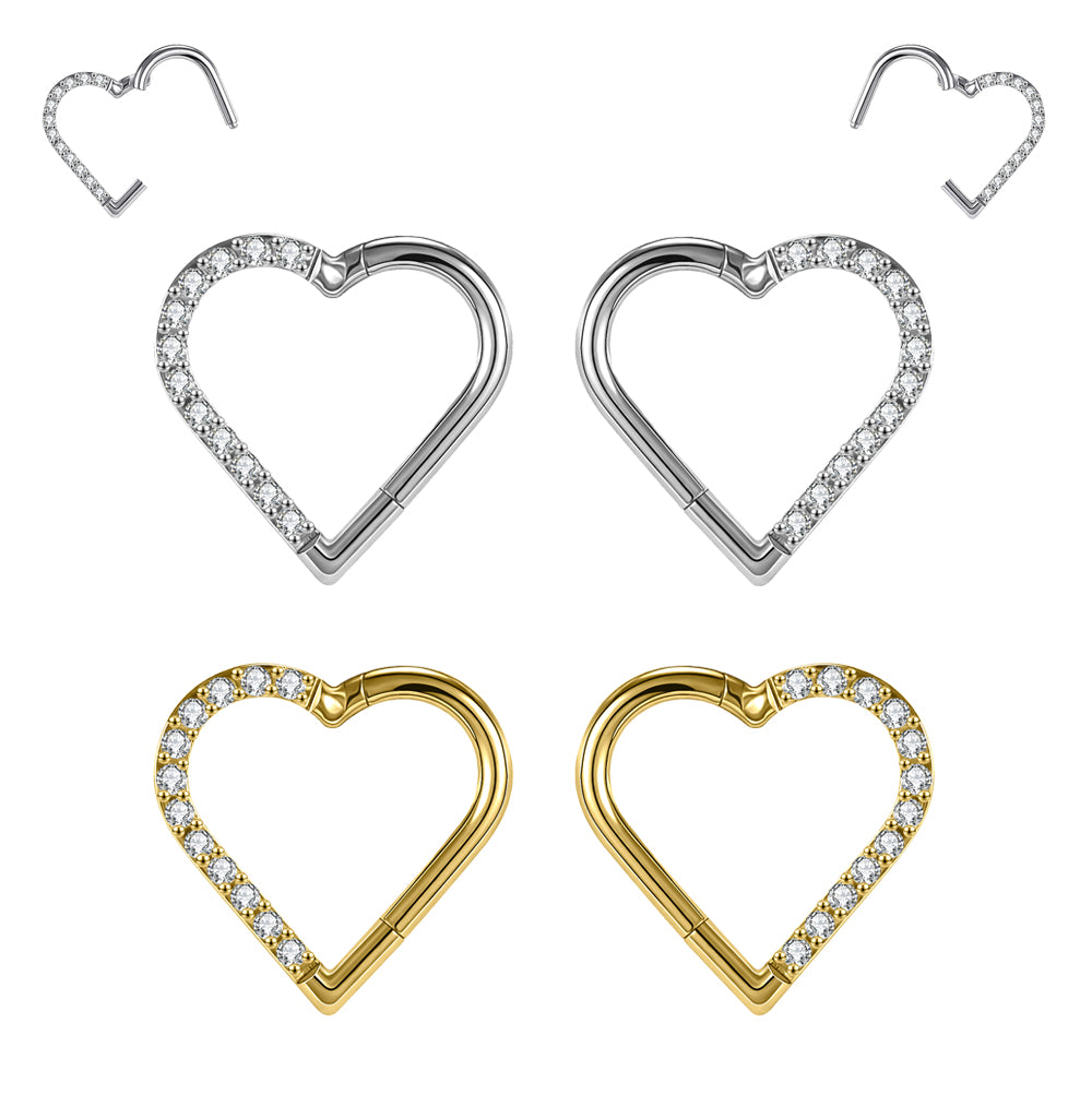 16g-g23-titanium-heart-nose-septum-clicker-crystal-conch-cartilage-helix-piercing