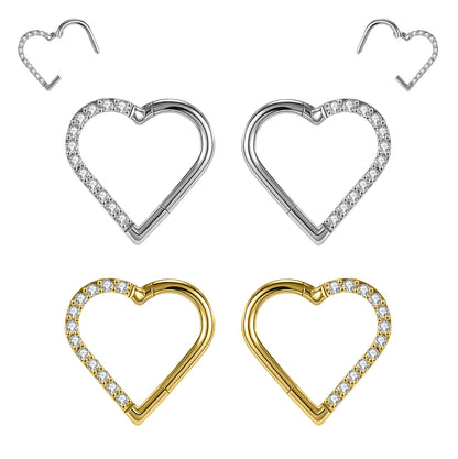 16g-g23-titanium-heart-nose-septum-clicker-crystal-conch-cartilage-helix-piercing