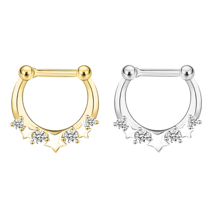 16g-white-zircon-nose-septum-clicker-ring-gold-sliver-star-stainless-steel-helix-cartilage-piercing