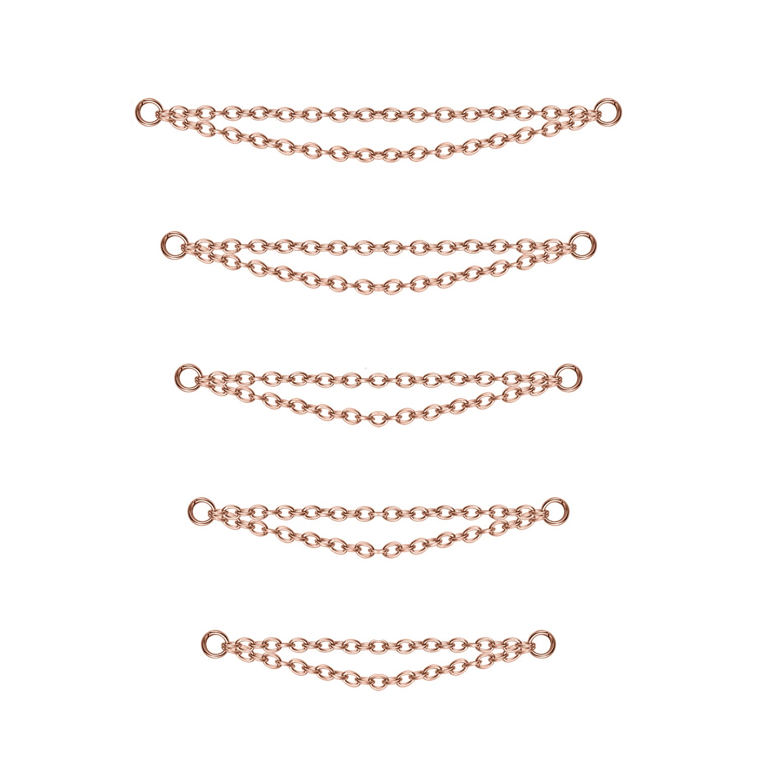 stainless-steel-rose-gold-double-layers-chains-nose-stud-chain