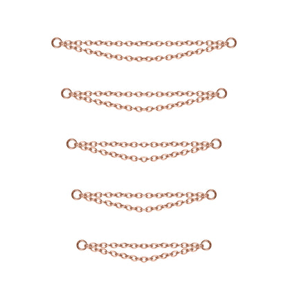 stainless-steel-rose-gold-double-layers-chains-nose-stud-chain