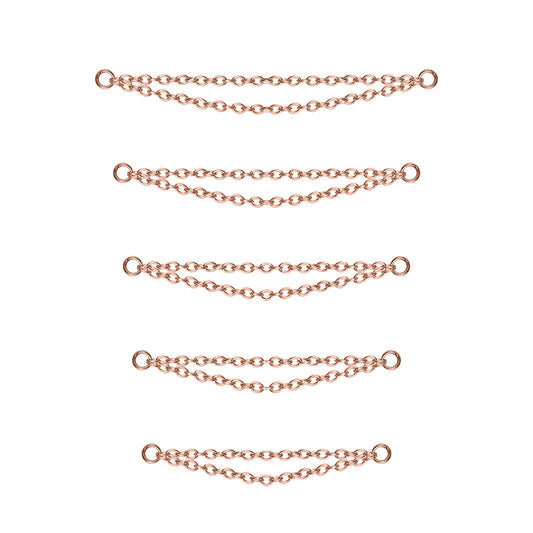 stainless-steel-rose-gold-double-layers-chains-nose-stud-chain