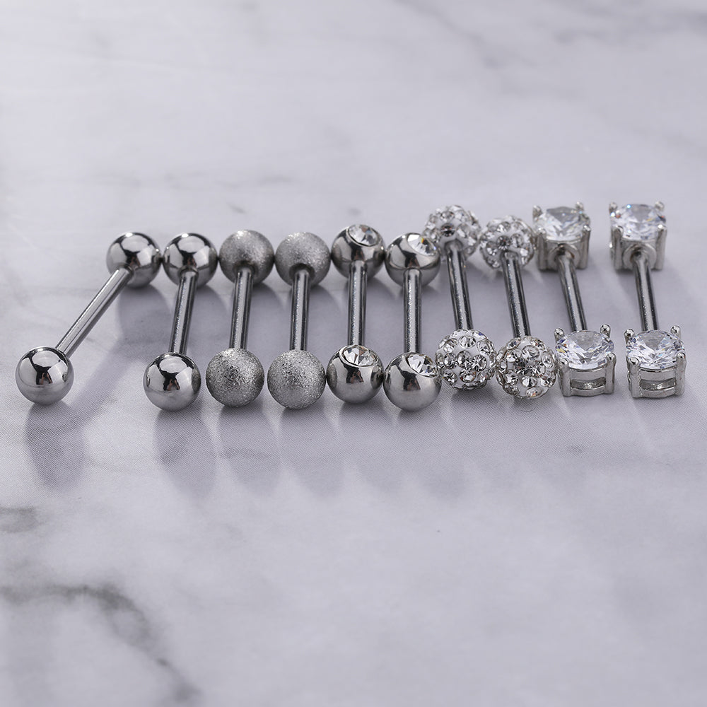 14g-Industrial-Barbell-Piercing-Round-Zirconia-Nipple-Tongue-Rings-Body-Jewelry-stud-earring-Cartilage