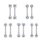 14g-Industrial-Barbell-Piercing-Round-Zirconia-Nipple-Tongue-Rings-Body-Jewelry-stud-earring-Cartilage