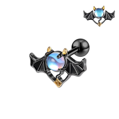 16g-demon-angel-insert-stone-stud-earring-silver-black-tragus-helix-conch-piercing