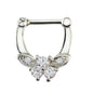 Butterfly-Zirconia-Nose-Septum-Ring-16G-Cartilage-Piercing