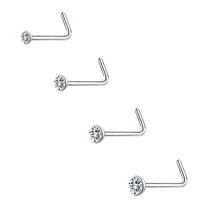 4pcs-set-white-round-crystal-nose-rings-l-shape-nose-piercing-economic-set