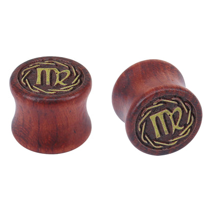 wooden gauges for ears