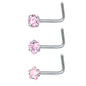 3-pcs-Set-20g-Nose-Stud-Piercing-Round-Heart-Star-L-Shaped-Economic-Set