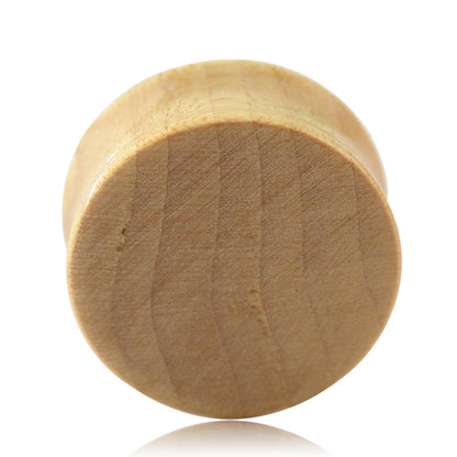 8-22mm Green Eye Wooden Ear Plug Gauges