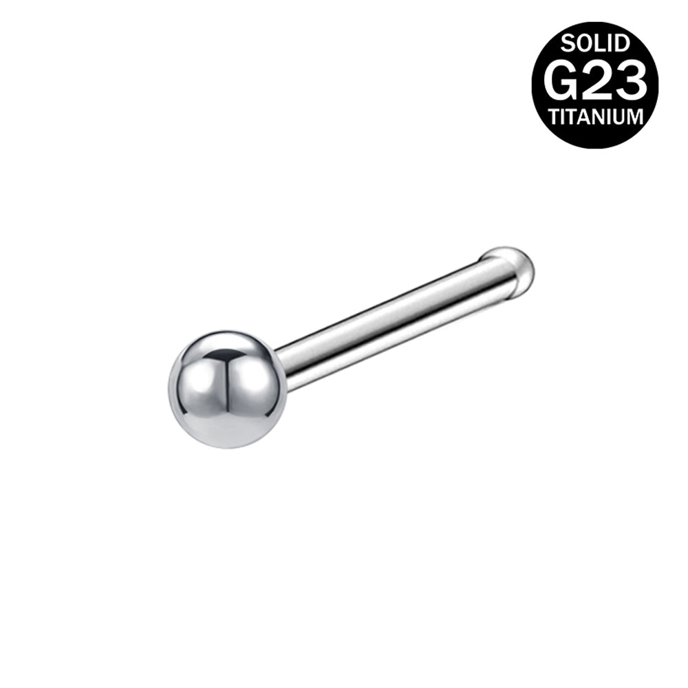 14-Piece Surgical Steel Nose Stud Set – L-Shape, Screw, Bone, 2mm CZ, 20G