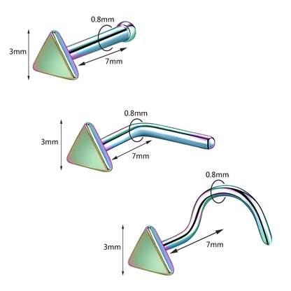 20g-green-triangle-nose-rings-piercing-nose-bone-l-shape-curve-nose-studs