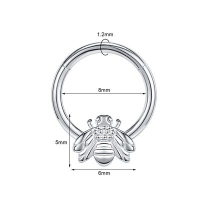 16g-nose-septum-clicker-ring-bee-cartilage-helix-piercing