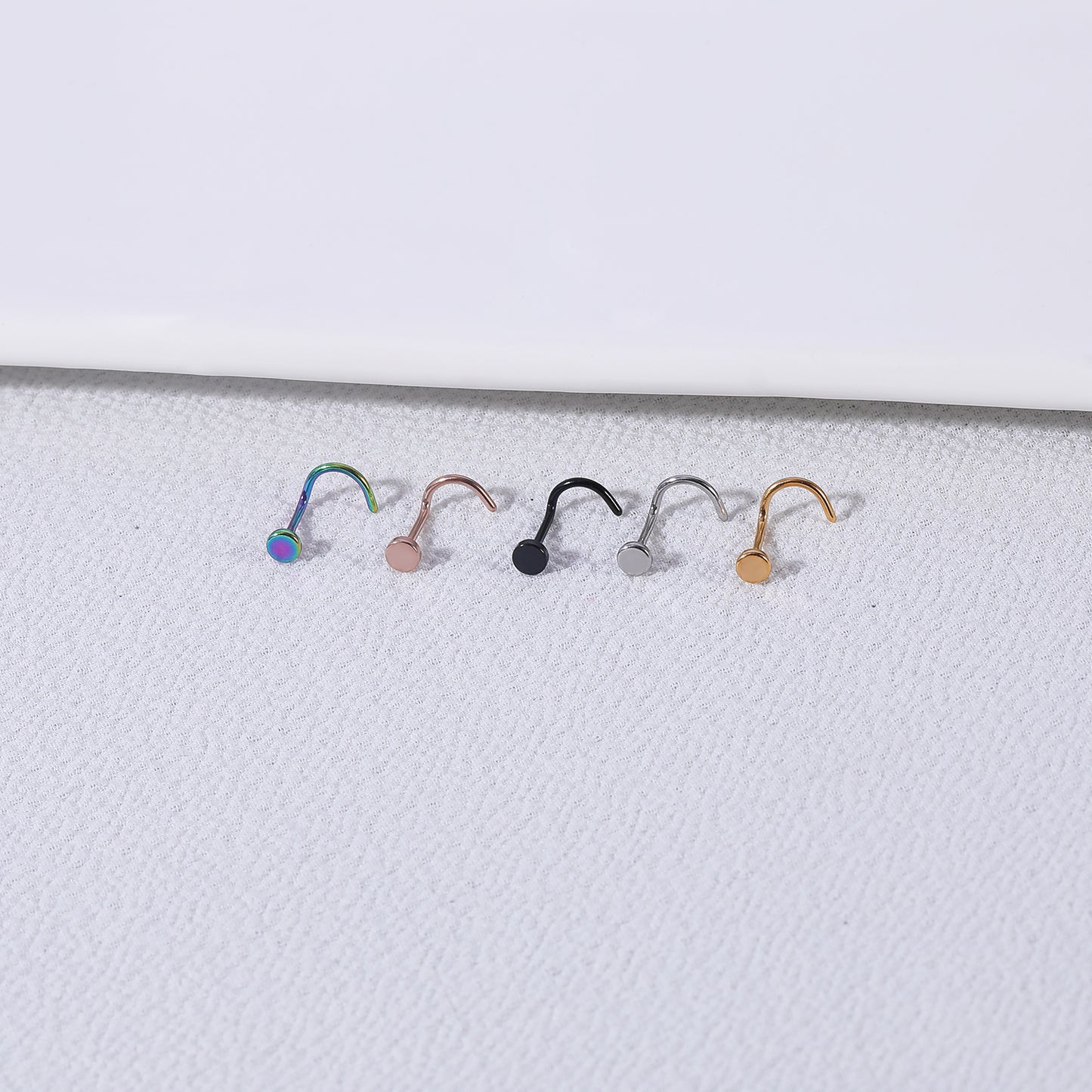 15pcs-set-flat-nose-ring-piercing-nose-corkscrew-stud-economic-set