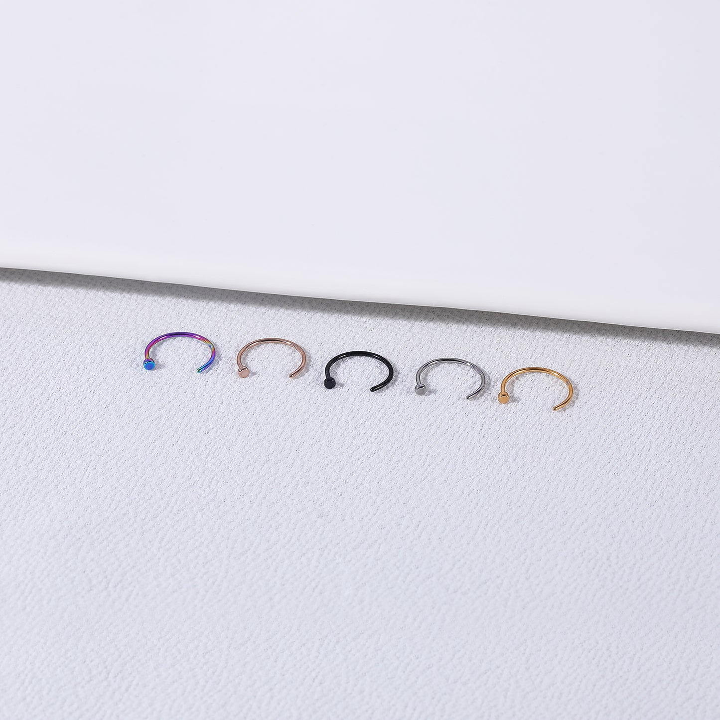 15pcs-set-flat-nose-ring-piercing-nose-corkscrew-stud-economic-set